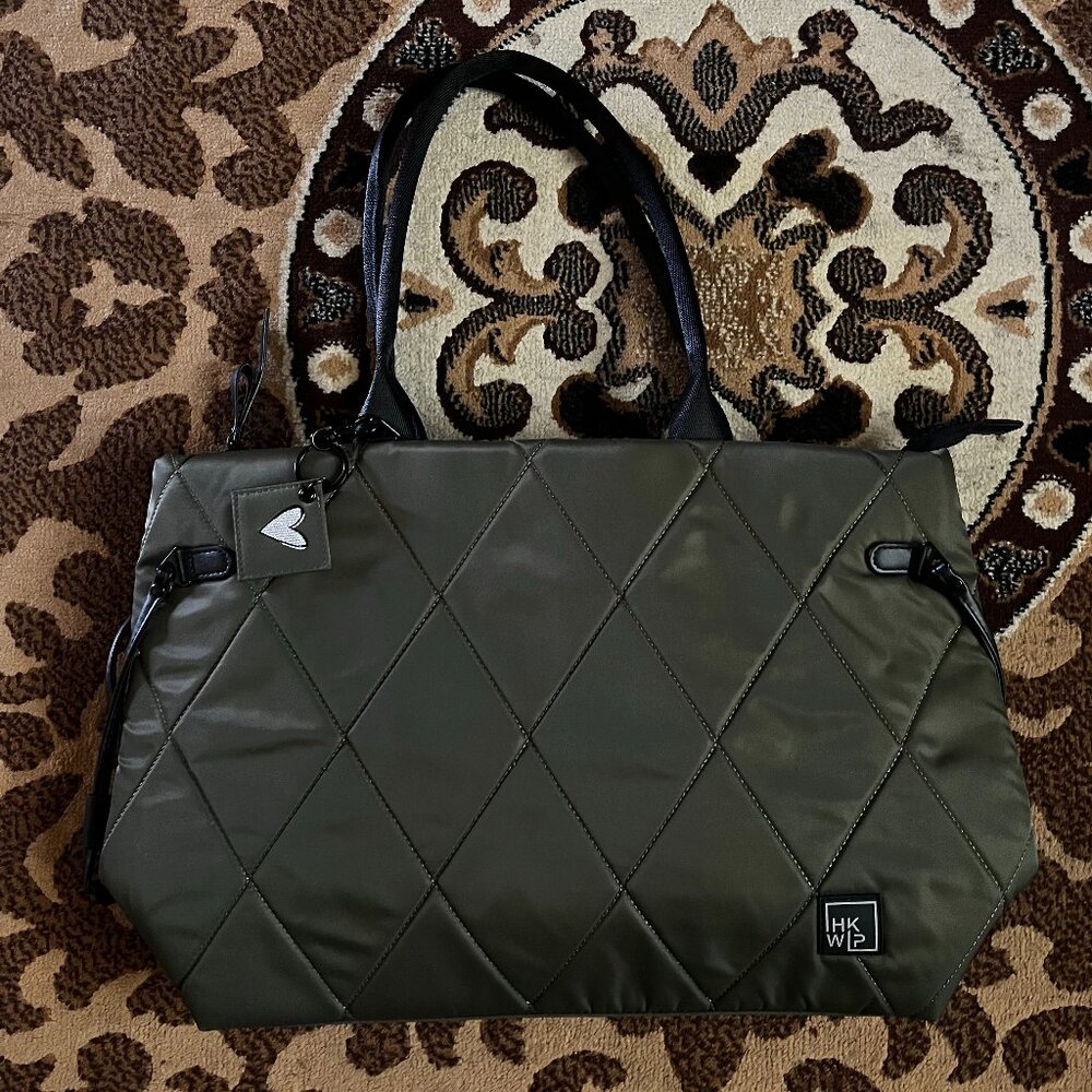 IHKWIP Dark Olive Green Tote Bag